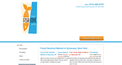 Desktop Screenshot of fishcovesyracuse.com